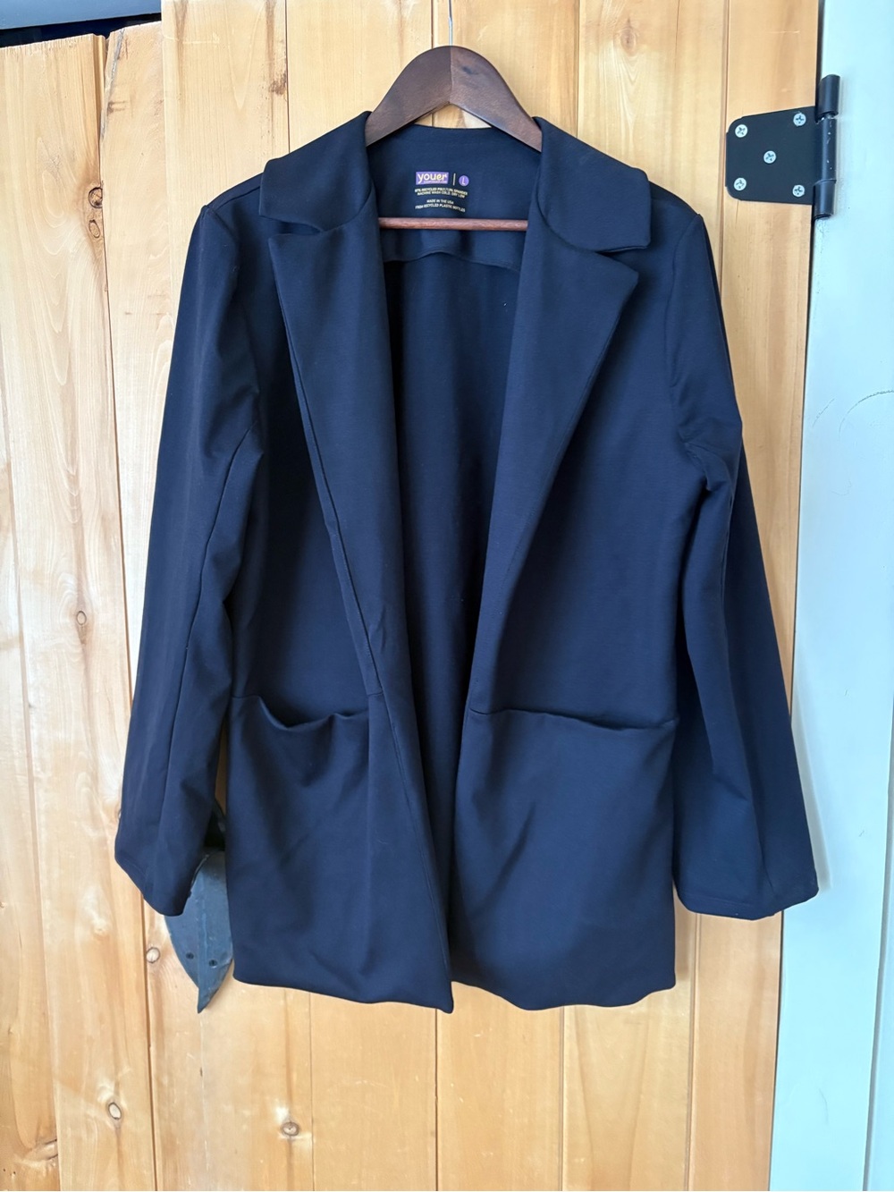 Youer Superpower Blazer in Basic Witch (black), size L